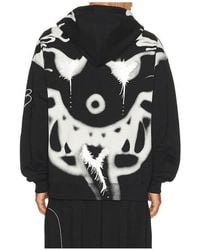 Y-3 - Gfx Ft Zip Hoodie - Lyst