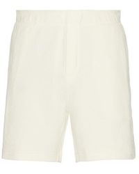 Vince - Elastic Waist Shorts - Lyst