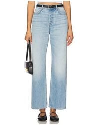 GRLFRND - Graham High Rise Straight Short Inseam - Lyst