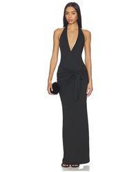 superdown - Chloe Halter Maxi Dress - Lyst