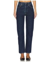 Agolde - 90's Pinch Waist High Rise Straight Jeans - Lyst