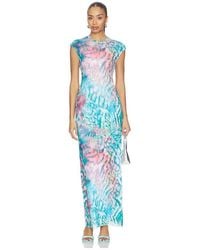 AFRM - Vestido Mylo En Color Azul Talla (También En S, Xxs, Xs, M, Xl) - Lyst