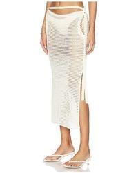 MY BEACHY SIDE - Dune Hand-Crocheted Maxi Skirt - Lyst