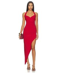 Norma Kamali - Cayla Side Drape Gown - Lyst