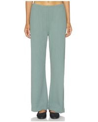 DONNI. - The Pointelle Simple Crop Pant - Lyst