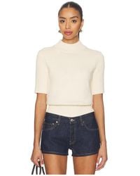 Lovers + Friends - Katt Short Sleeve Sweater - Lyst