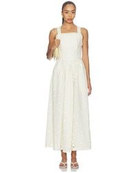 Stone Cold Fox - X Revolve The Marlow Apron Midi Dress - Lyst