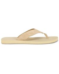 Vince - Fiji Suede Thong Sandal - Lyst
