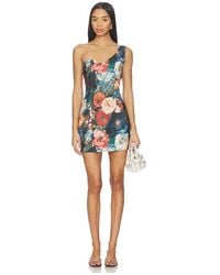 Prabal Gurung - Asymmetrical Shoulder Mini Dress - Lyst