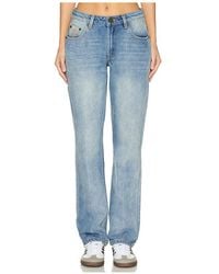 One Teaspoon - Mid-Waist-Jeans Mit Geradem Bein Truckers - Lyst