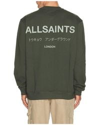 AllSaints - Underground Sweatshirt - Lyst