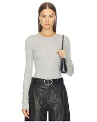 GRLFRND - Crew Neck Extra Long Sleeve Tee - Lyst