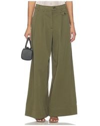 Ulla Johnson - Motherwell Wide Leg Trouser Pants - Lyst