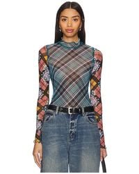 Free People - Mesh-Oberteil Chloe - Lyst