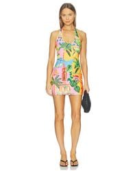 Kulani Kinis - Halter Mini Dress - Lyst