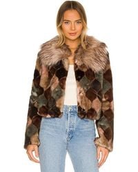 Unreal Fur - Casablanca Faux Fur Jacket - Lyst
