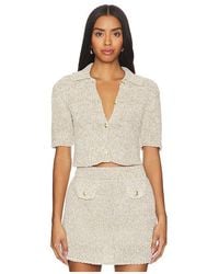 Asta Resort - Poloshirt Aus Strick - Lyst