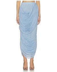 Magda Butrym - Draped Midi Skirt - Lyst