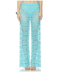 PQ Swim - High Waist Lace Pant - Lyst