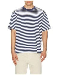 DUNST - Striped Tee Shirt - Lyst