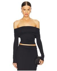 Kiki de Montparnasse - Echauffe Off The Shoulder Top - Lyst