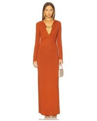 GIUSEPPE DI MORABITO - Long Sleeve Maxi Dress - Lyst