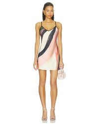 With Harper Lu - Bias Mini Dress - Lyst
