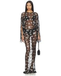 Norma Kamali - Reverse Obie Gown With Long Sleeve - Lyst
