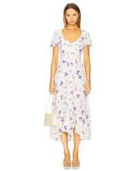 Cinq À Sept - Midi-Kleid Dress - Lyst