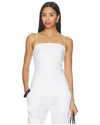 AEXAE - Linen Strap Top - Lyst