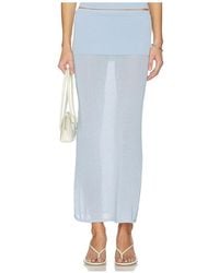geel - X Revolve Danni Skirt - Lyst