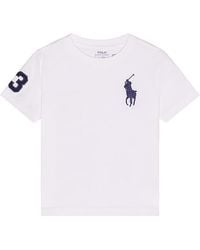 Polo Ralph Lauren - Short Sleeve Cotton Jersey Crewneck Big Pony T-Shirt - Lyst