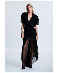 REVOLVE LOS ANGELES - Cleo Silk Gown - Lyst
