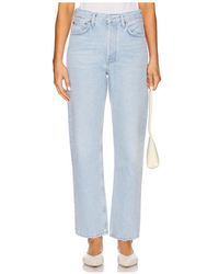 Agolde - 90's Jeans En Color Azul Talla (También En 24, 25, 26, 27, 28, 29, 30, 31, 32, 33) - Lyst