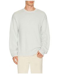FRAME - Jersey En Color Azul Talla (También En S, M, Xl/1X) - Lyst