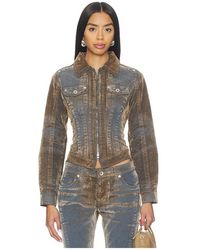 KNWLS - Flock Denim Jacket - Lyst