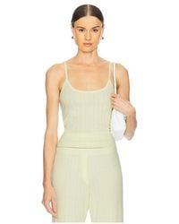 Leset - Pointelle タンクトップ - Lyst