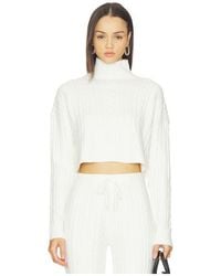 WellBeing + BeingWell - Wells Cable Knit Sweater - Lyst