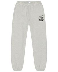 ANTI SOCIAL SOCIAL CLUB - Embroidered スウェットパンツ - Lyst