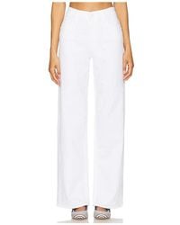 Mother - The Spinner Zip Sneak Jeans - Lyst