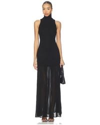Enza Costa - Airy Halter Turtleneck Dress - Lyst
