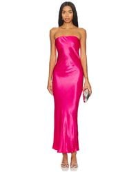 SNDY'S - X Revolve Angel Strapless Midi Dress - Lyst