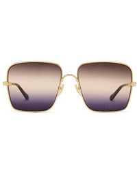 Chloé - Aly Square Sunglasses - Lyst