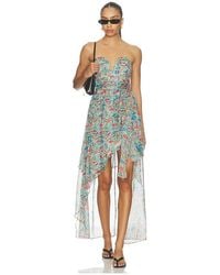 Amanda Uprichard - Aurelia Maxi Dress - Lyst