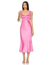 Astr - Dress ミディ丈ドレス - Lyst