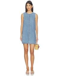 FRAME - The Crochet Tide Dress - Lyst