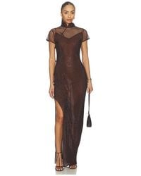 SAU LEE - Ming Crystal Dress - Lyst