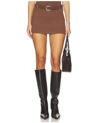 SOVERE - Elsa Knit Mini Skirt - Lyst