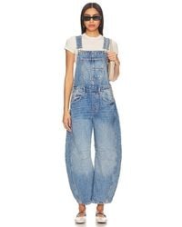 Free People - X We The Free Good Luck Overall - Lyst