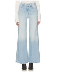 Mother - The Hustler Roller Sneak Jeans - Lyst